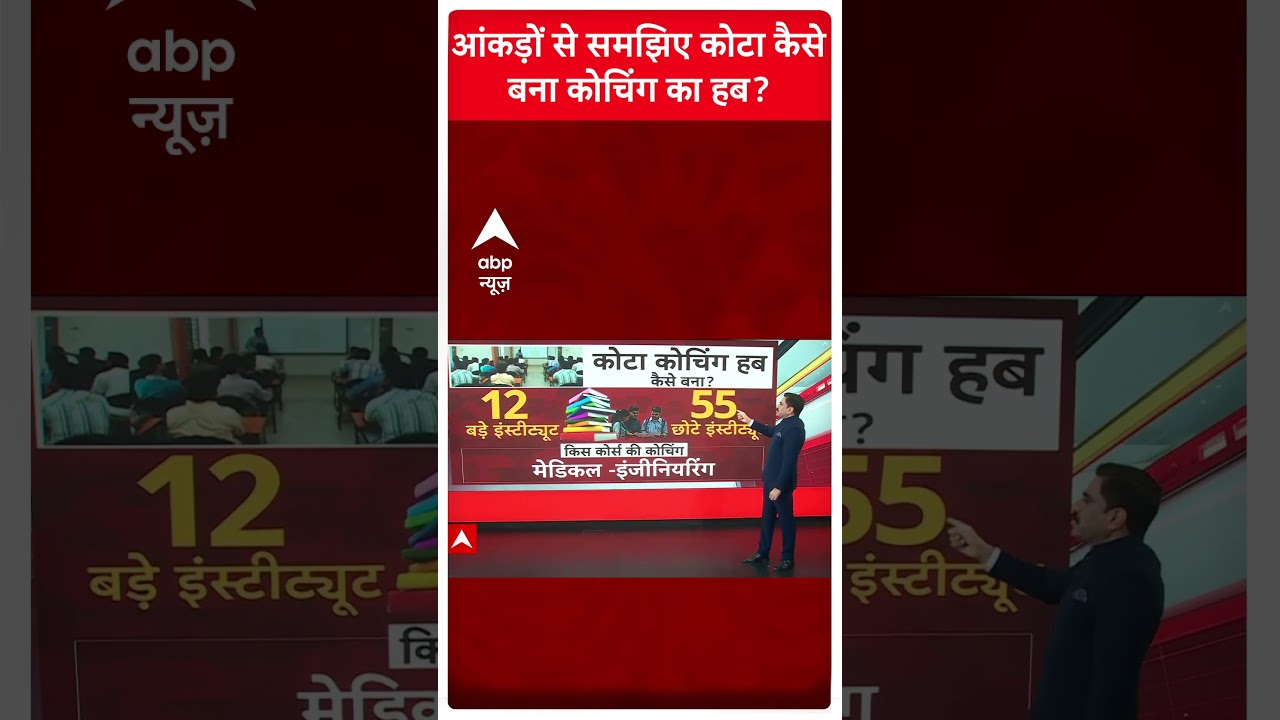 आंकड़ों से समझिए कोटा कैसे बना कोचिंग का हब? | Kota Coaching News | Rajasthan