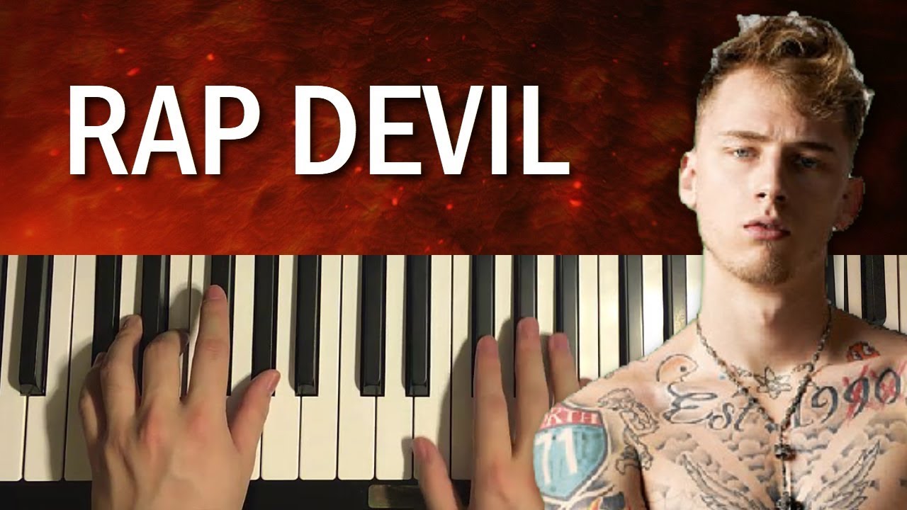 HOW TO PLAY - Machine Gun Kelly - Rap Devil (Piano Tutorial Lesson)