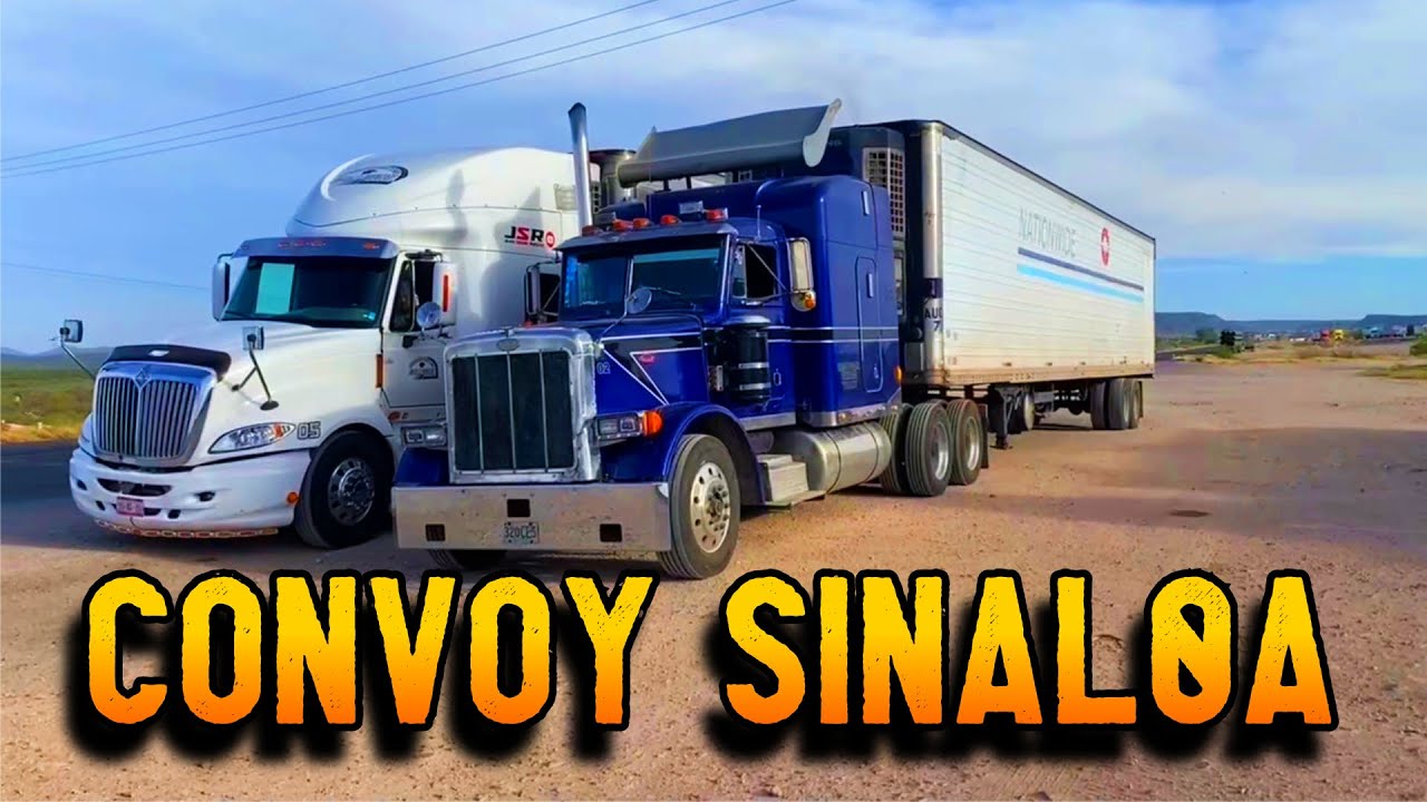 En Convoy Perrón hasta el Mercado en Monterrey, Peterbilt 379 Clasico 88