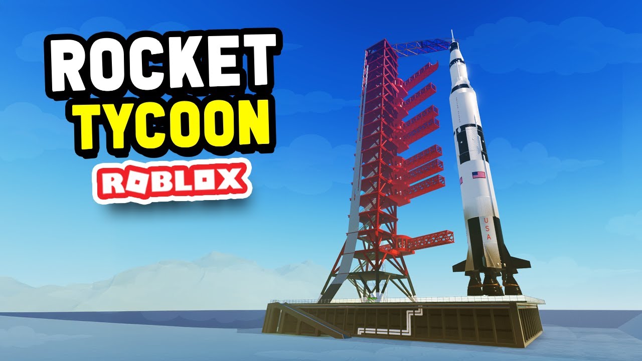 Building a ROCKET COMPANY in Roblox Rocket Tycoon