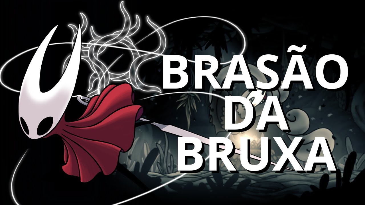 Zerando Silksong com o brasão da BRUXA!
