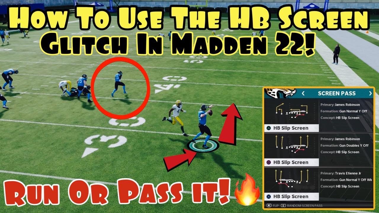 How To Use The HB Screen Glitch In Madden 22!