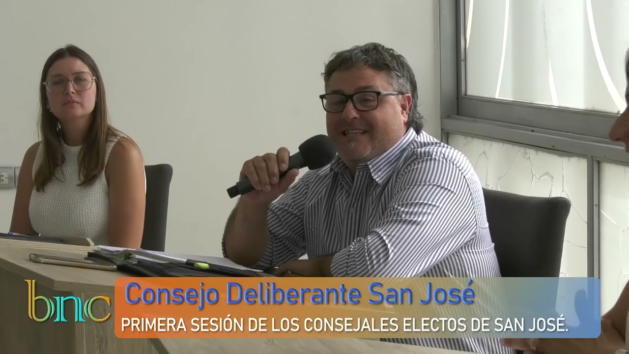 Primera Sesión Ordinaria de Concejales de la Ciudad de San José de la Esquina