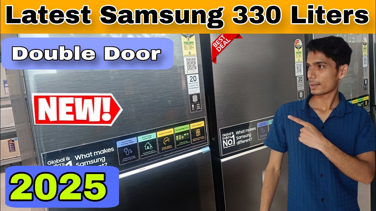 Latest Samsung 330 Liters 2025 | Samsung Double Door refrigerator 2025 | best refrigerator in India