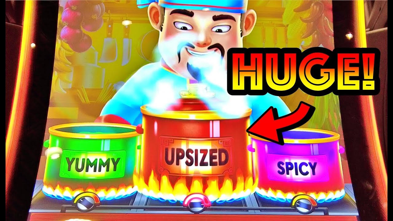 This dumpling bonus was INSANE!  Huge Win!