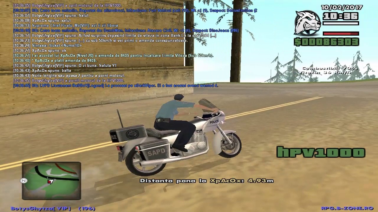 Confiscăm permise și acordăm amenzi în LSPD pe RPG1 | SA:MP #46