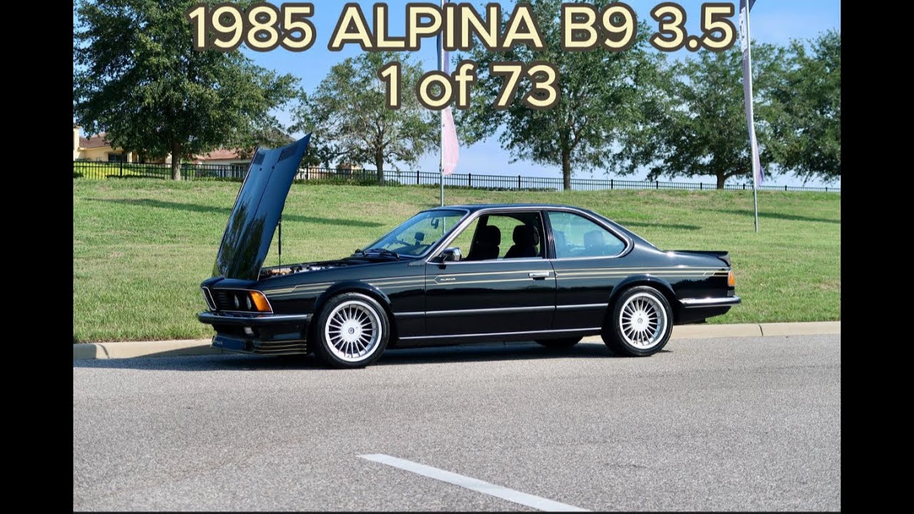 1985 ALPINA B9 3.5 Coupe/1 E24