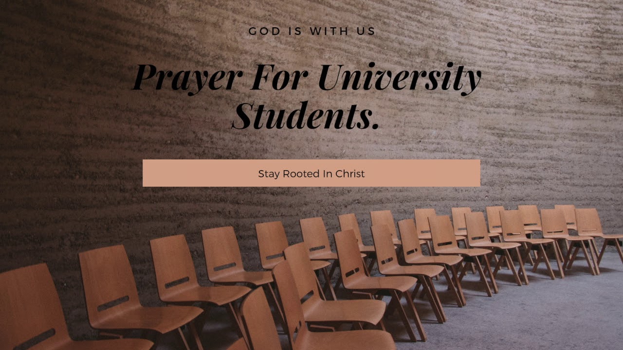 Prayer For University Students