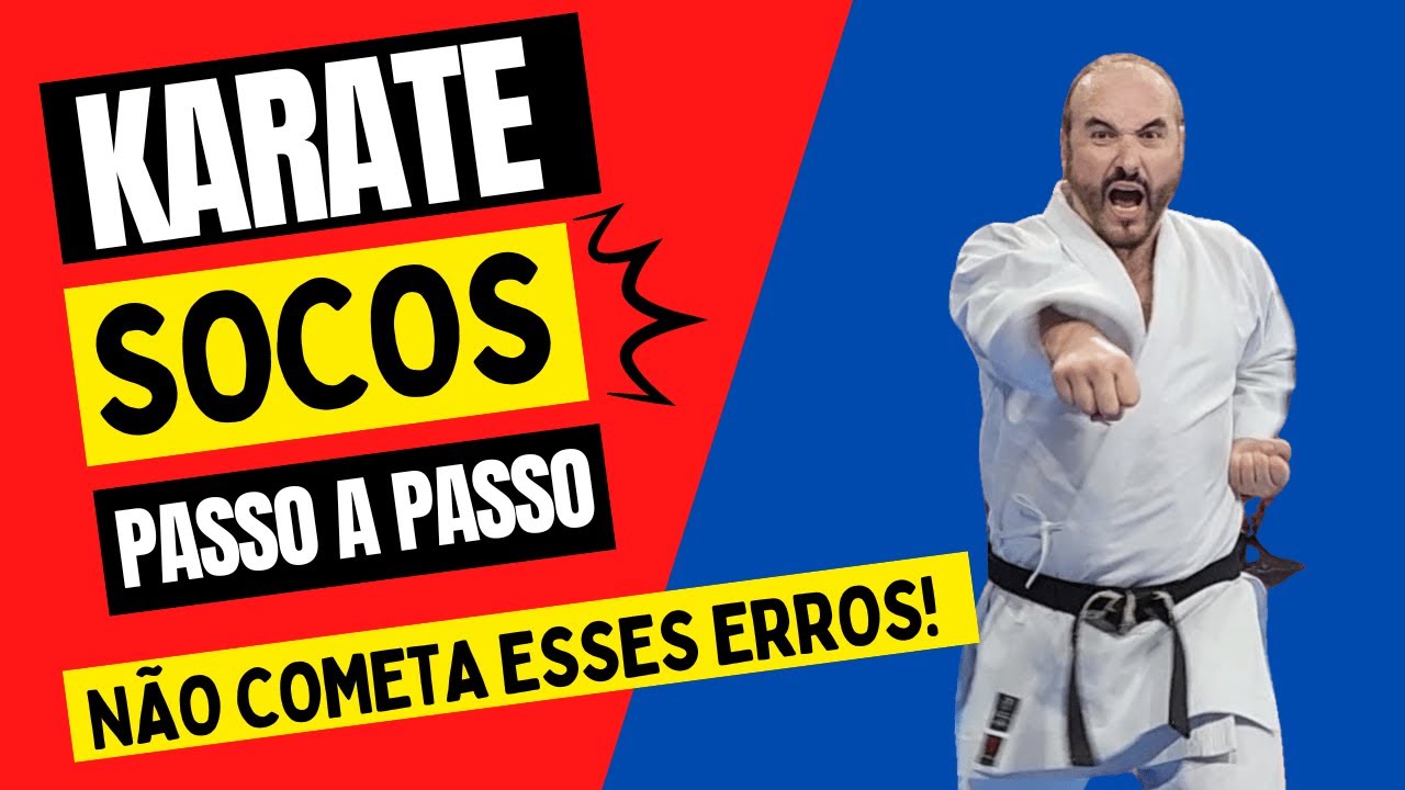 Tutorial de SOCOS DO KARATE SHOTOKAN - Tsuki - Oi Zuki - Gyaku Zuki