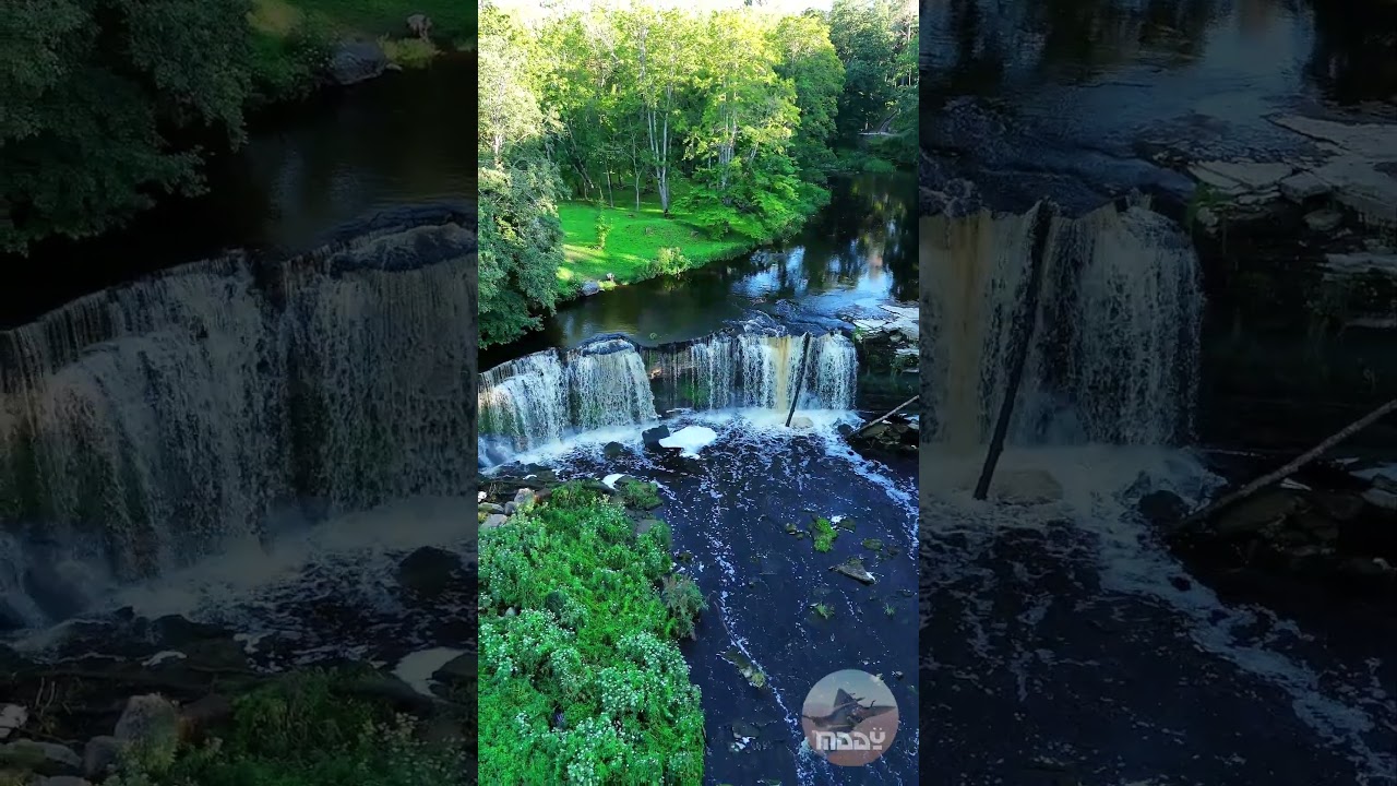 DJI Air 3 Keila-Joa Waterfall  #dji #djiair3 #estonia #nature #drone