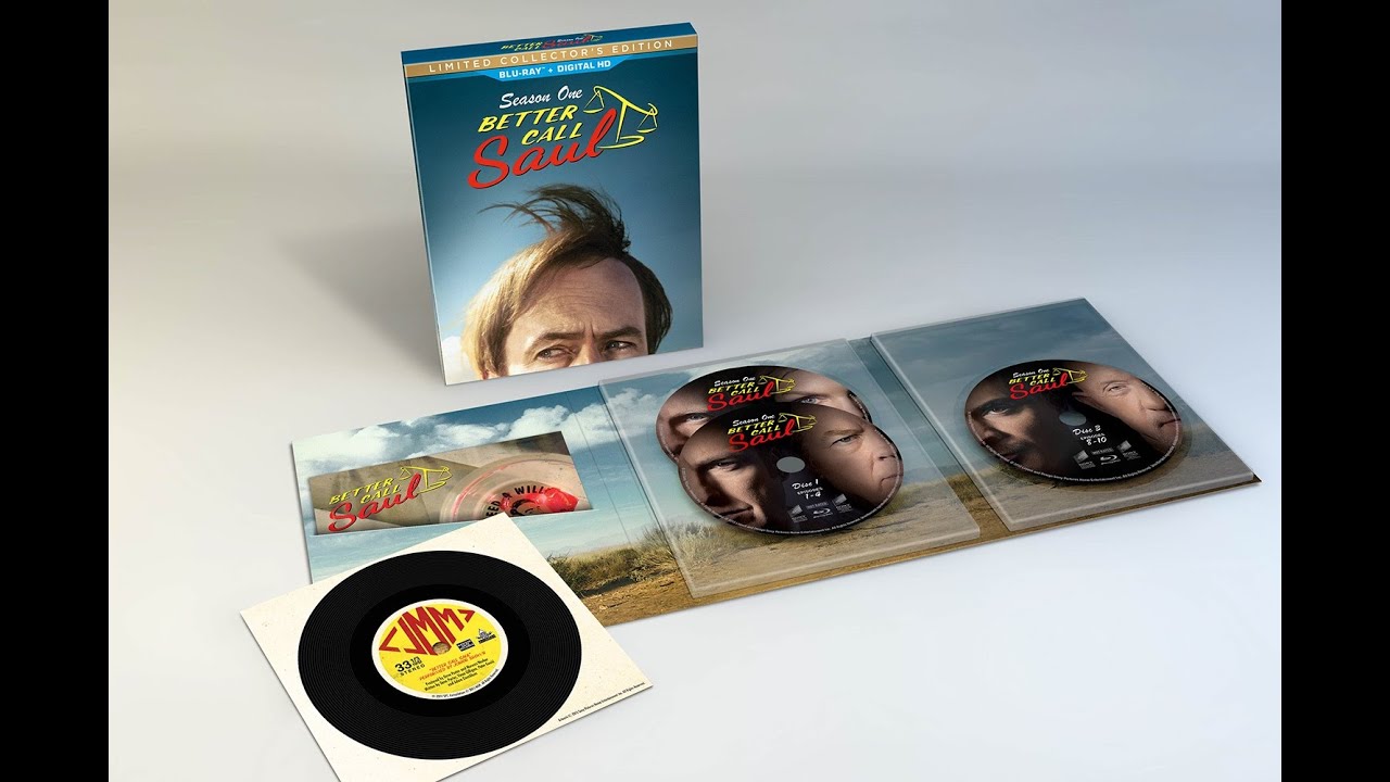 Better Call Saul: Season 1 Collector's Edition Blu-ray Unboxing