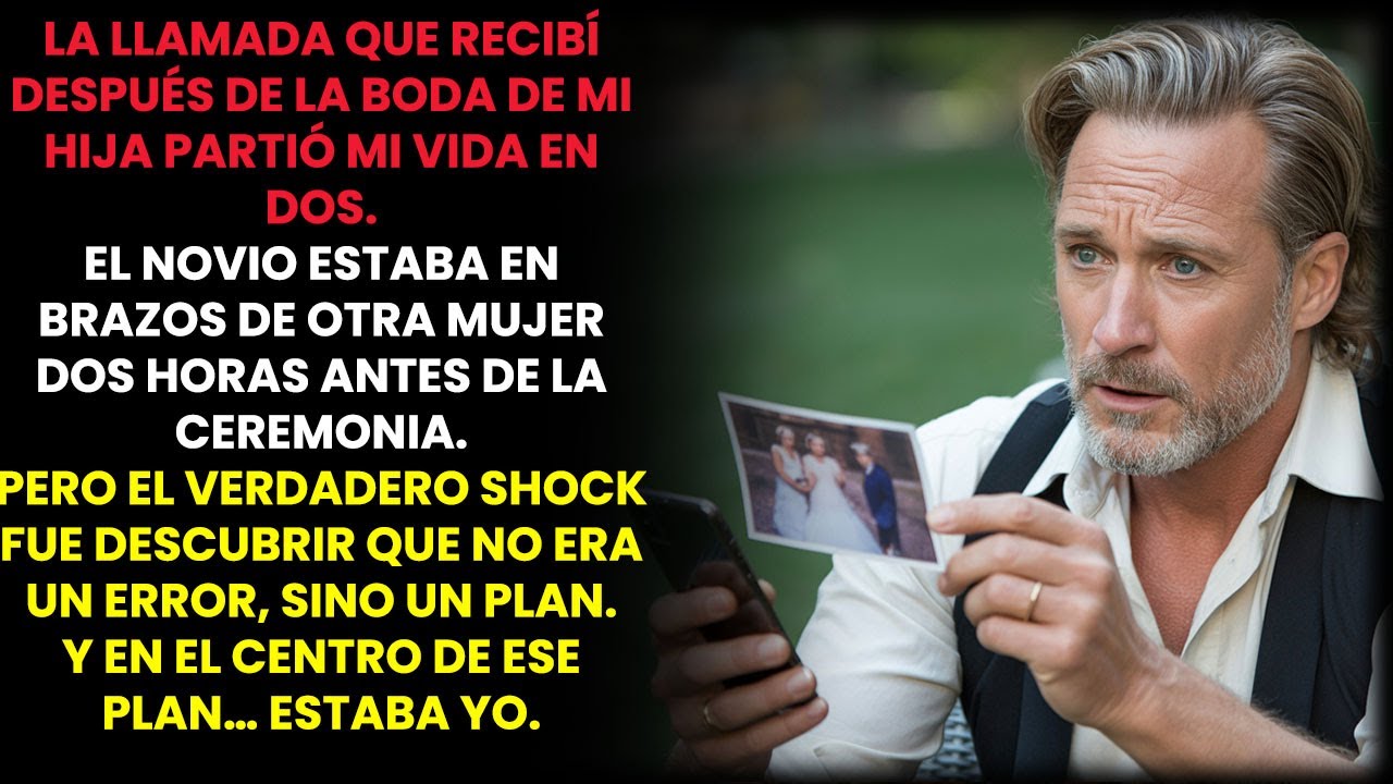 La boda de mi hija no era un matrimonio, era una trampa. Una llamada me destrozó.
