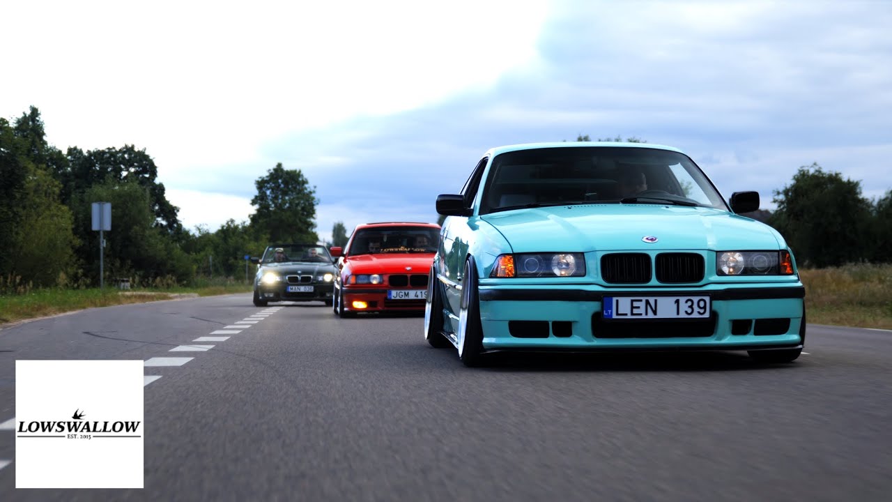 BMW E36 Stance meet 2022 | LowSwallow ride out