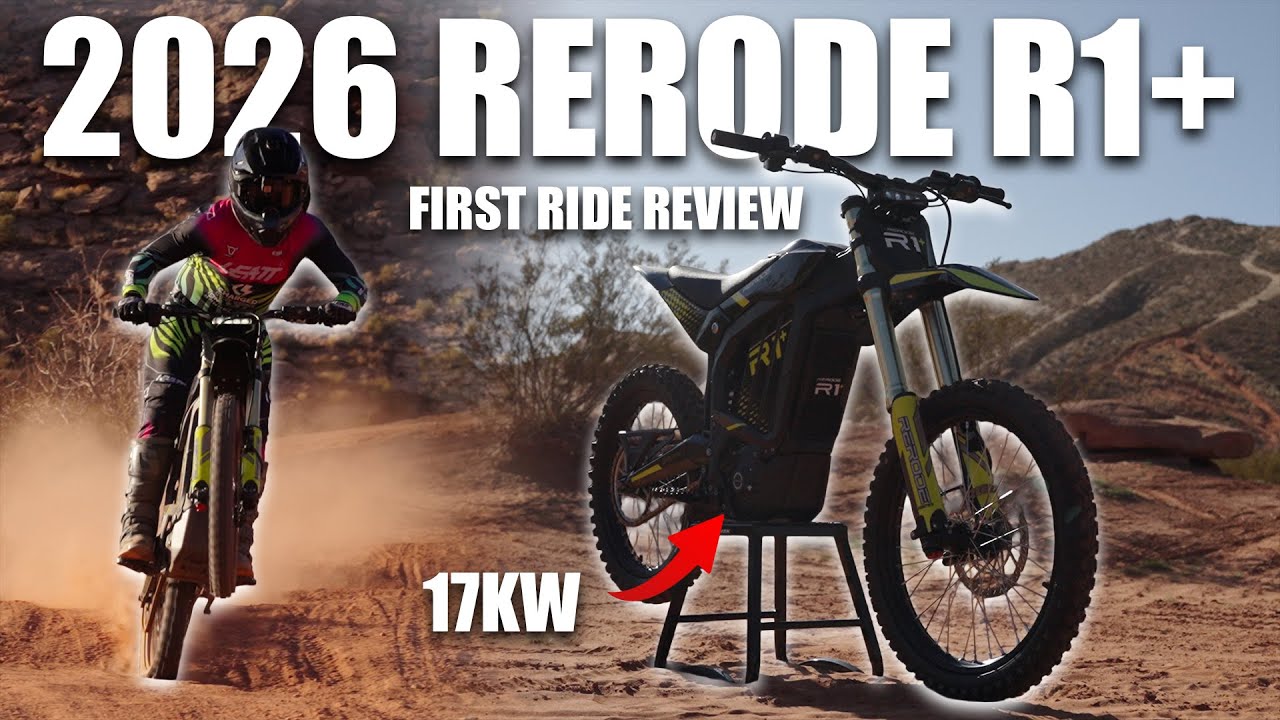 Этот электрический внедорожный мотоцикл МОЩНЫЙ И НЕДОРОГОЙ | ReRode R1+
