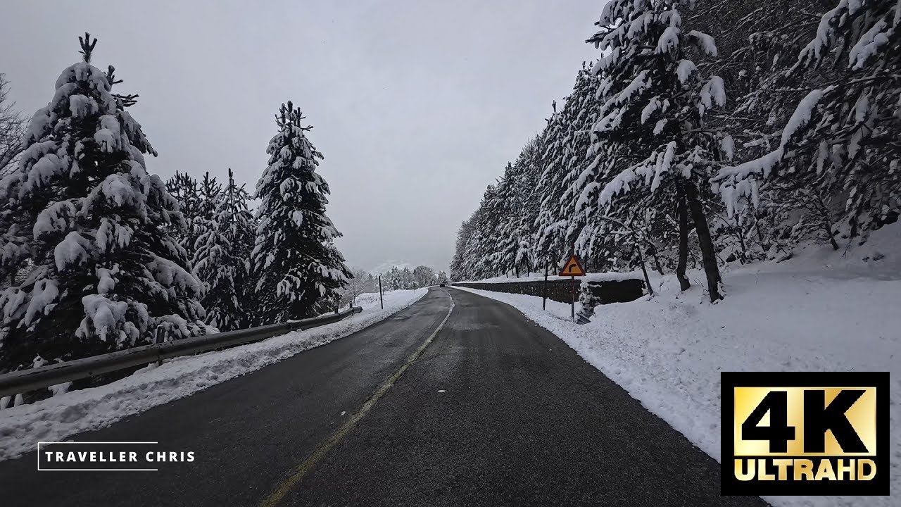 Scenic Drive in Greece | Μέτσοβο - Ιωάννινα μέσω Εγνατίας Οδού | Metsovo - Ioannina via Egnatia Odos