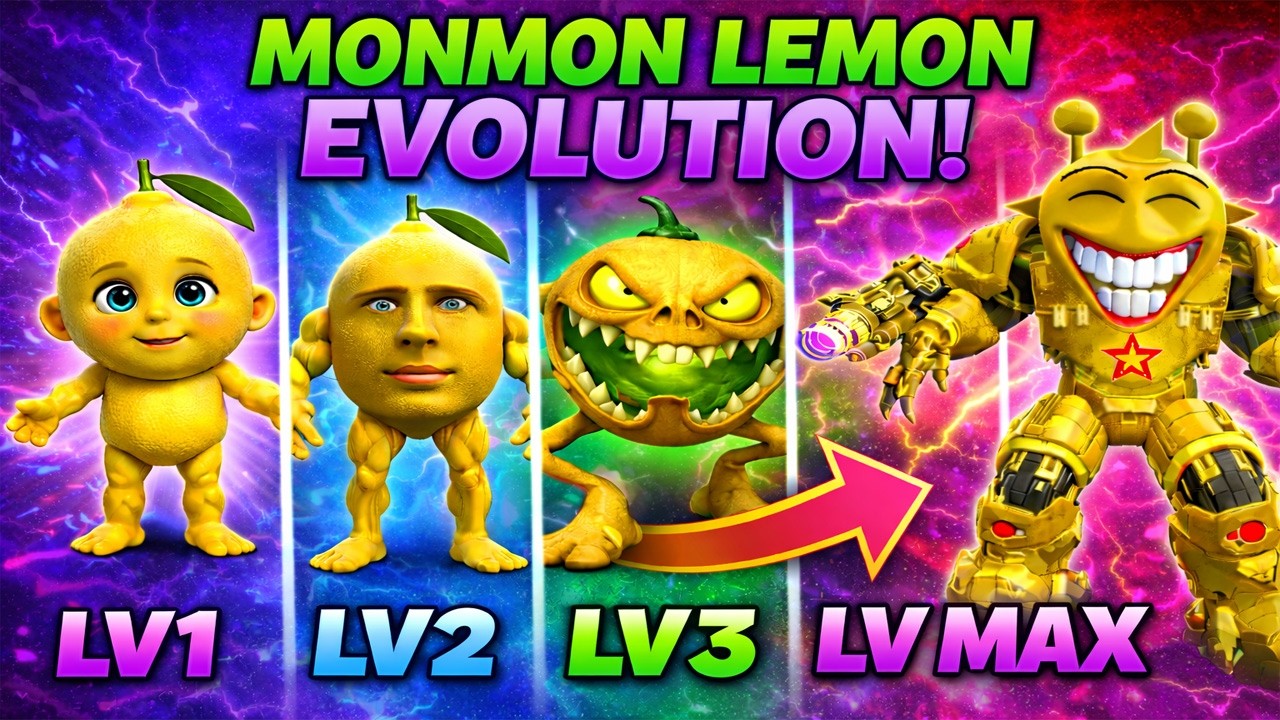 I Leveled Up MonMon Lemon for 24 Hours (Shocking Results!)