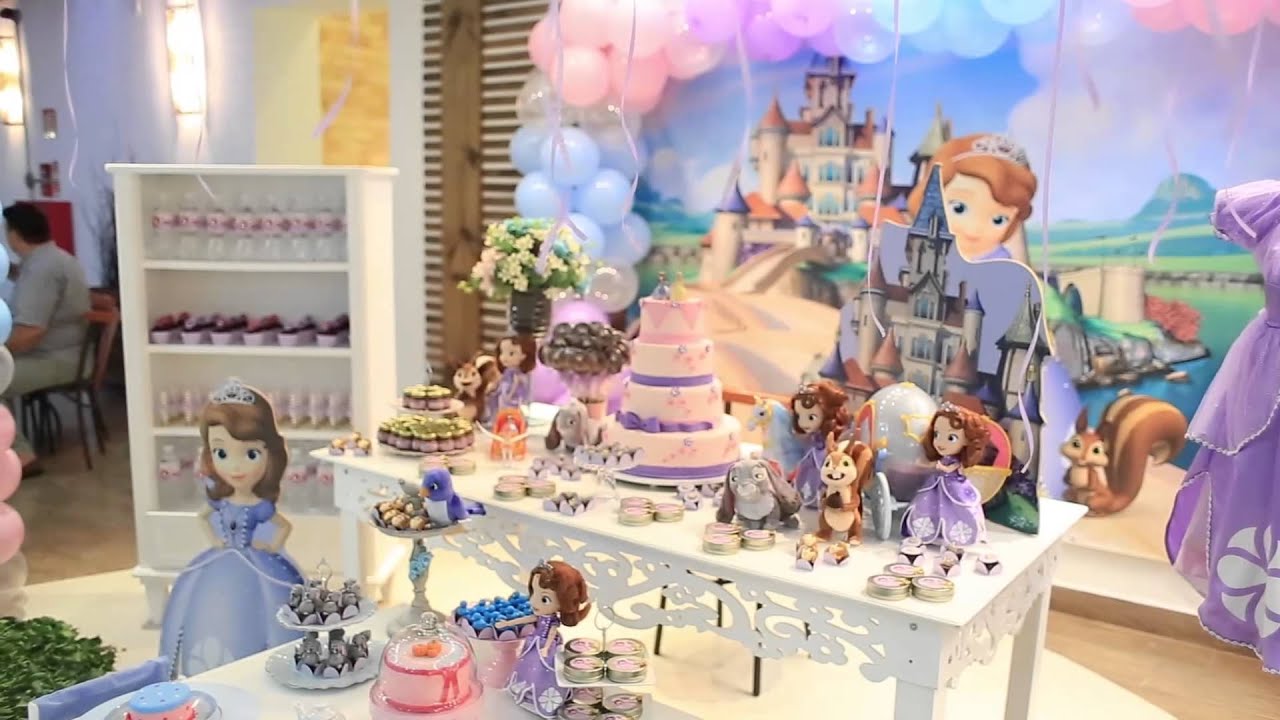 [Decoração] Princesa Sofia