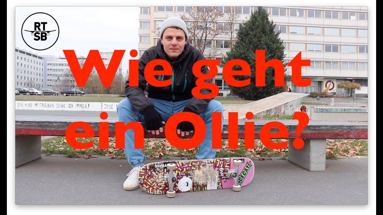 Wie geht ein Ollie? - Tricks - Teil 1 - Ollie (deutsch)