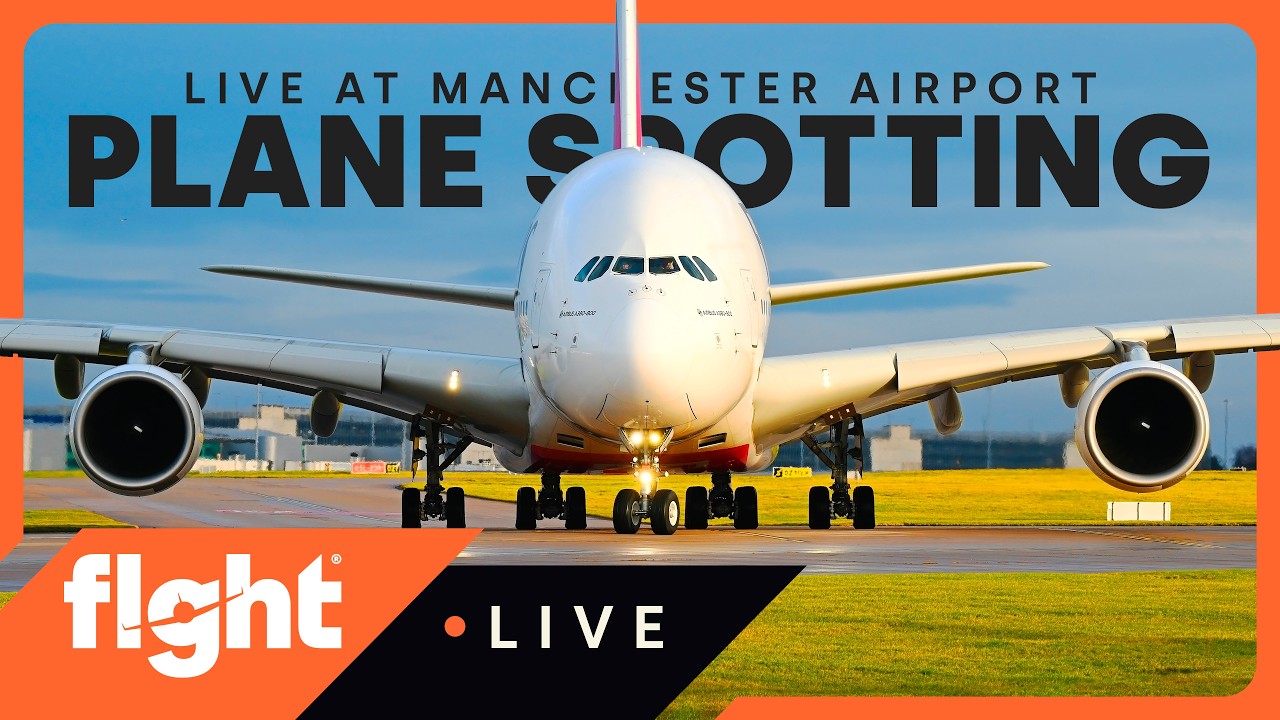 &diams;️ LIVE Manchester Airport Plane Spotting - 28/02/26