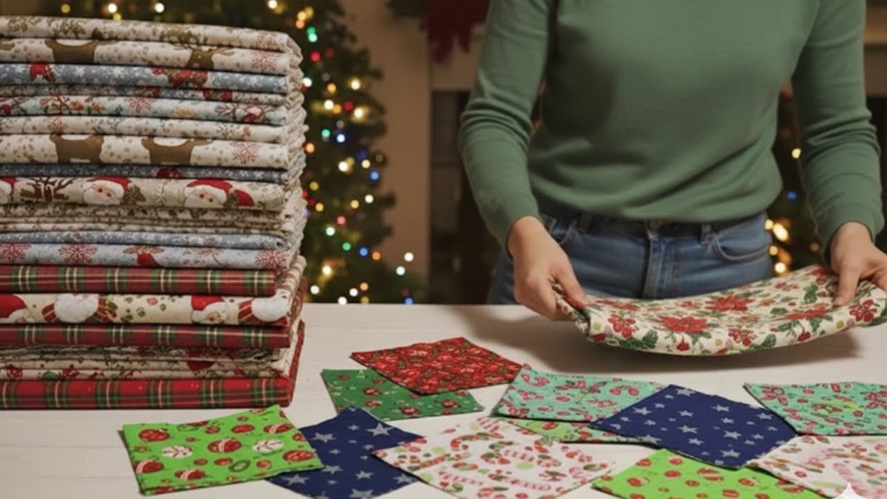 ​🎄DIY Holiday Fabric Projects /Christmas sewing patterns, gifts idea