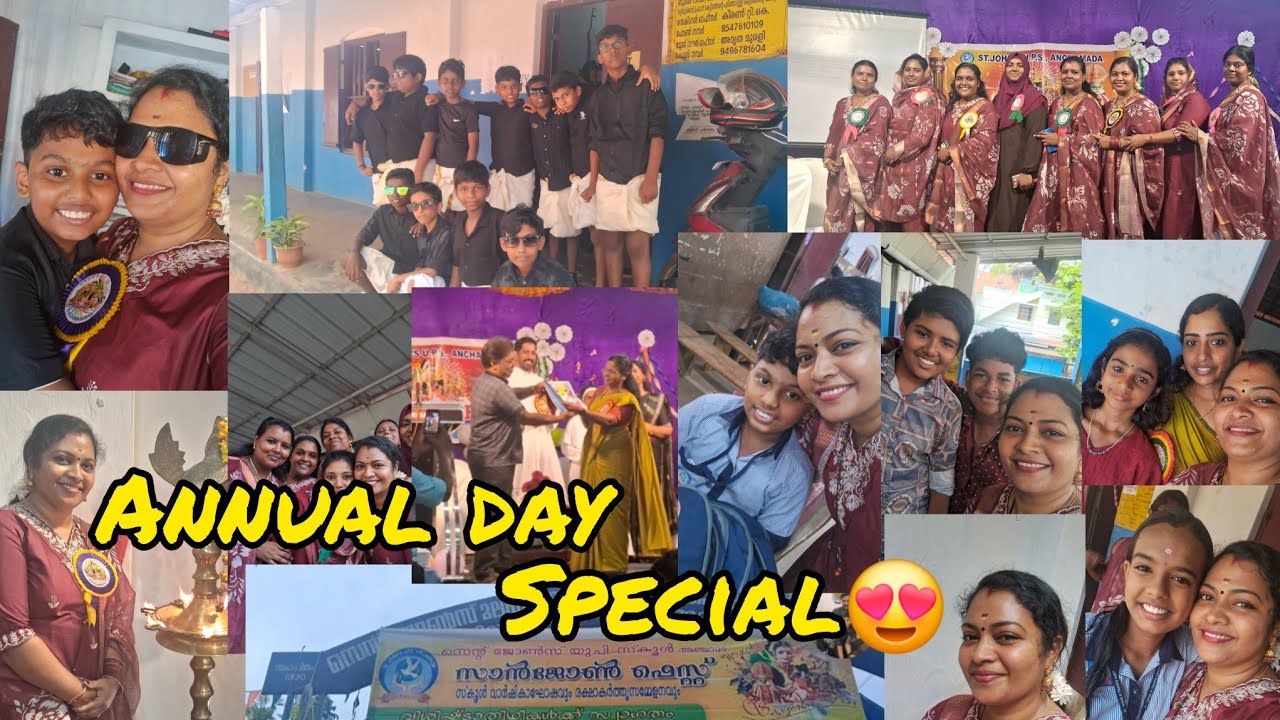 Annual day ✨️♥️........../meenus_vlog/minivlog/day 