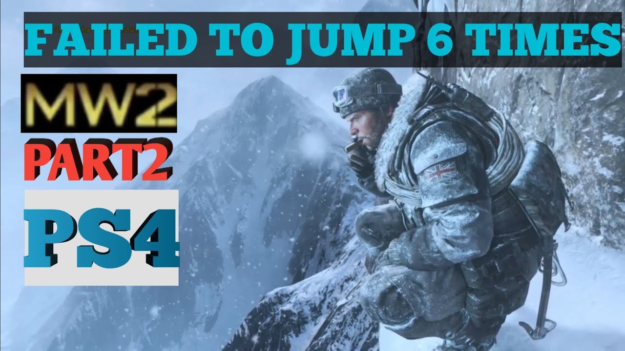 CALL OF DUTY [FAILED TO JUMP JUMP] MODERN WARFARE 2 REMASTERED | PS4 WALKTHROUGH [No Commentary]