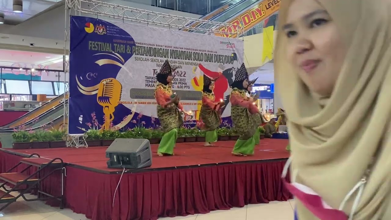 Festival Tarian Negeri Sembilan. Tarian Piring Sekolah Rendah  #FESTAnegerisembilan #SerembanPrima