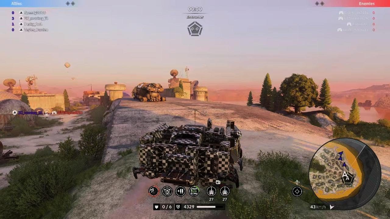 Crossout Clan War - JCO vs VODKA