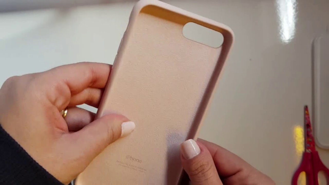 Chegou a Capa / Case de Silicone Original Apple do iPhone 7 Plus