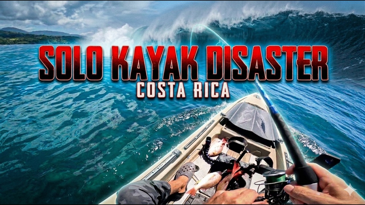 Solo Kayak Emergency - Alone and Fading Fast - Costa Rica