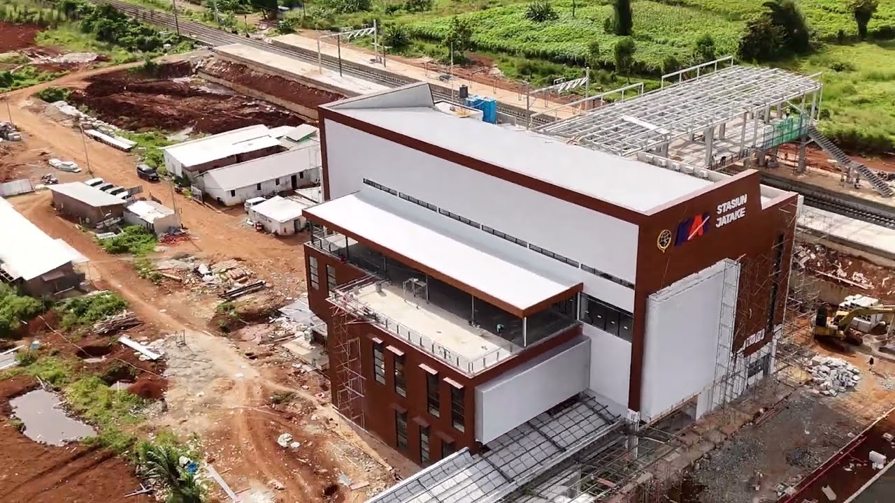 Stasiun Jatake Sudah Terpasang Nama Dan Perumahan Terranea Homes Serpong Gate Arel