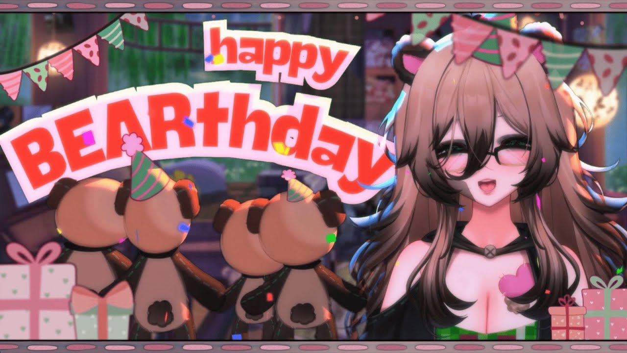 its my BEARTHDAY ║ JUST CHATTING + MINECRAFT
