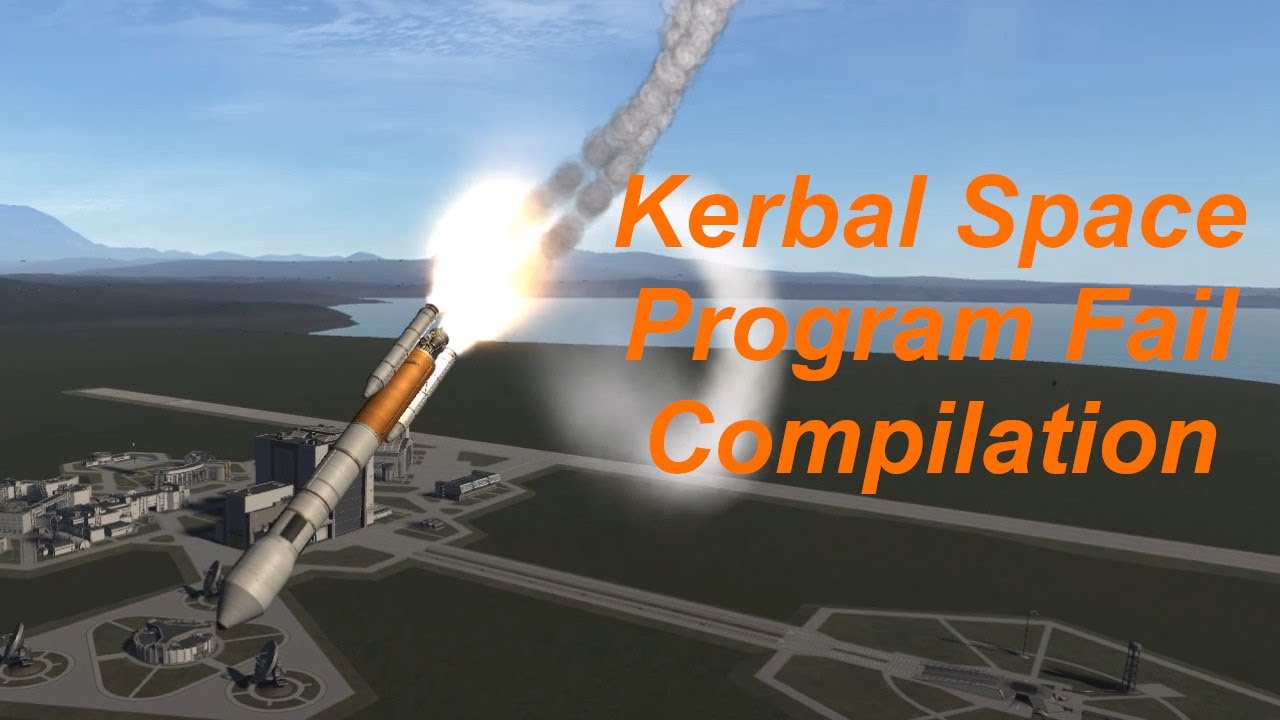Kerbal Space Program Crashes, Fails and Bailouts #2