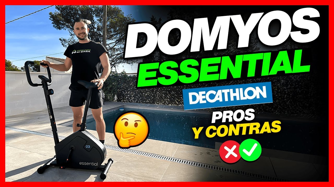 DOMYOS Essential Review: Nuestra Opinión DESPUÉS de probar la Bici Estática más BARATA de Decathlon