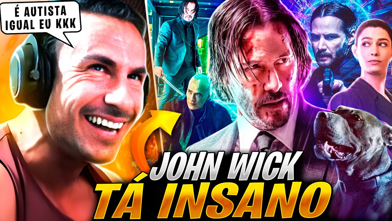 SUPER XANDÃO ASSISTINDO JOHN WICK 3 - PARABELLUM (MELHORES MOMENTOS 🤣 )