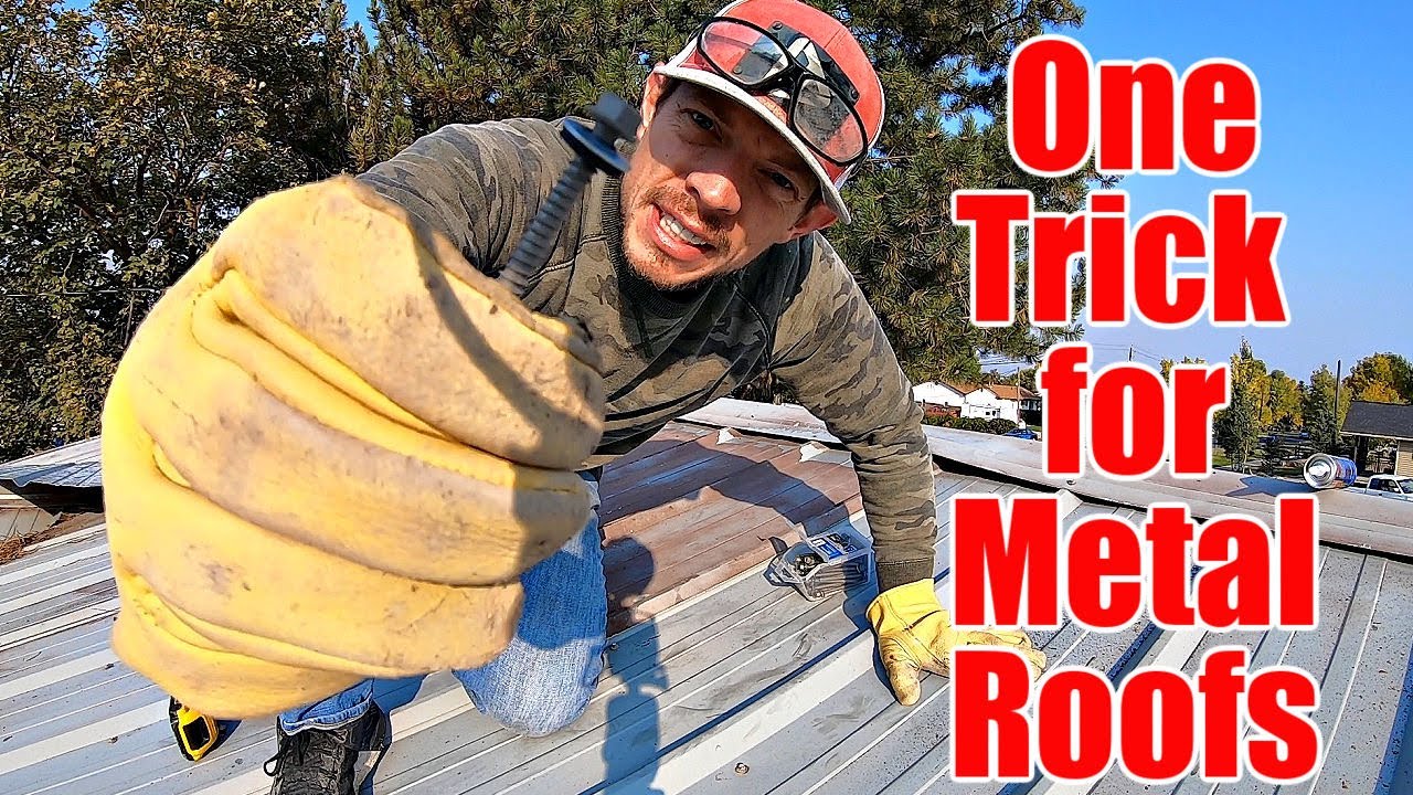 How to Repair a Metal Roof