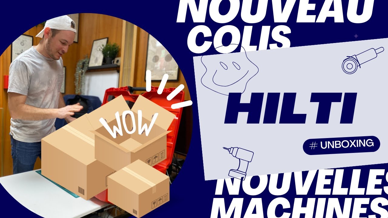 🔴 HILTI 🔴 un délire ! Dernières nouveautés 2 ans plus tard🤣  #electricien #tools #hilti #unboxing