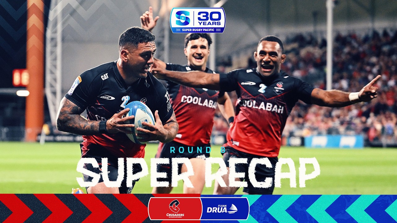 CRUSADERS v FIJIAN DRUA | Rd 8 Recap | Super Rugby Pacific 2026