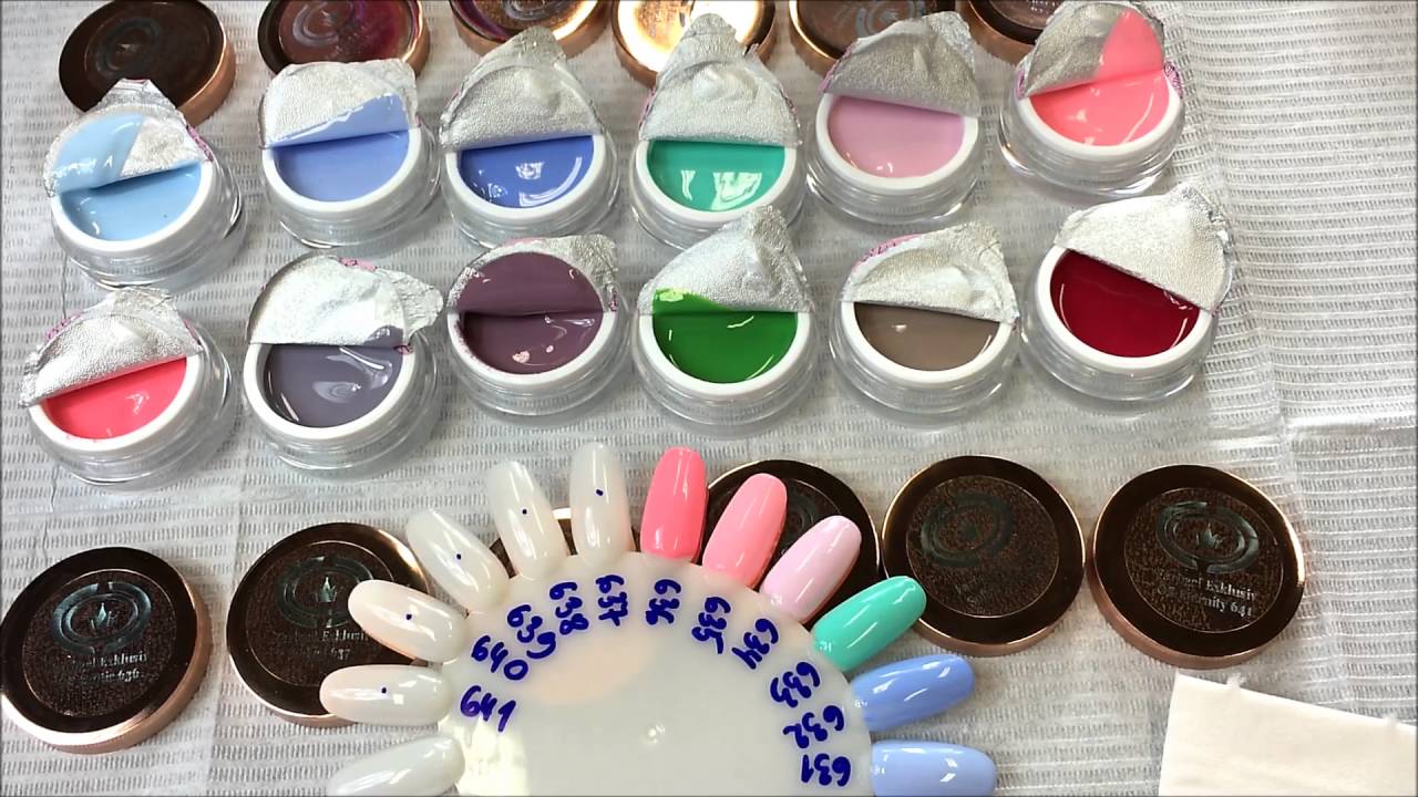 Gels Colours Nails UV LED Gele