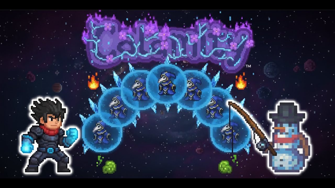 Культиста-лунатик пал  | Terraria Calamity Co-Op