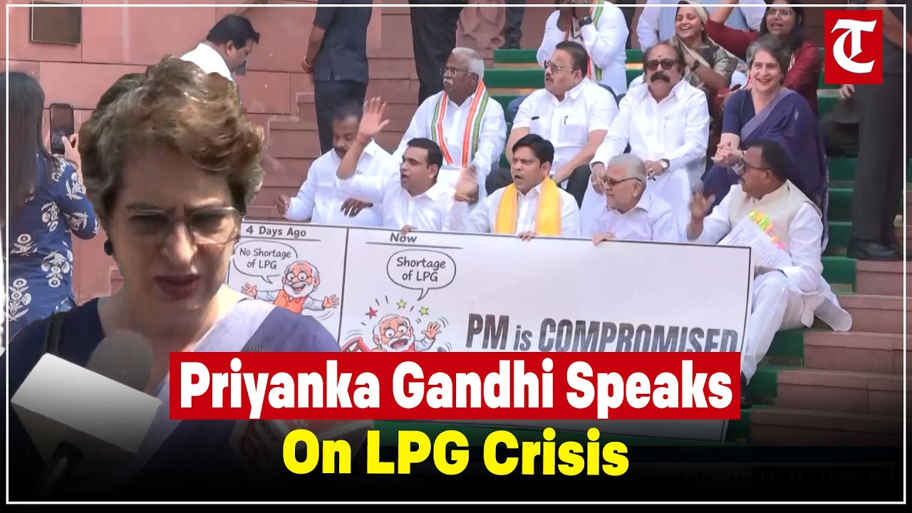 Priyanka Gandhi Vadra Comments on LPG Shortage, Rising Prices, and Government Policies