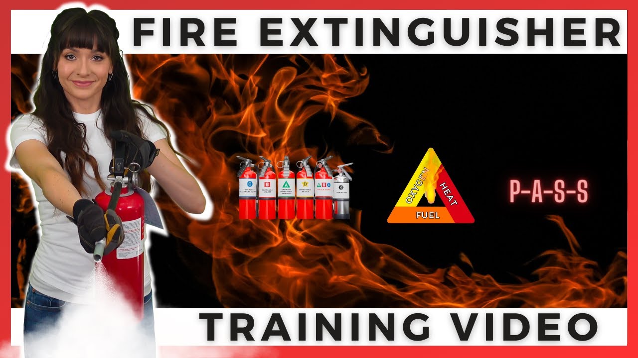 Free Fire Extinguisher Training Video  - OSHA - Updated for 2023