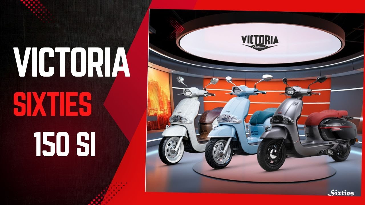 আসছে এদেশের সবচেয়ে সুন্দর স্কুটার Victoria 150Si !
