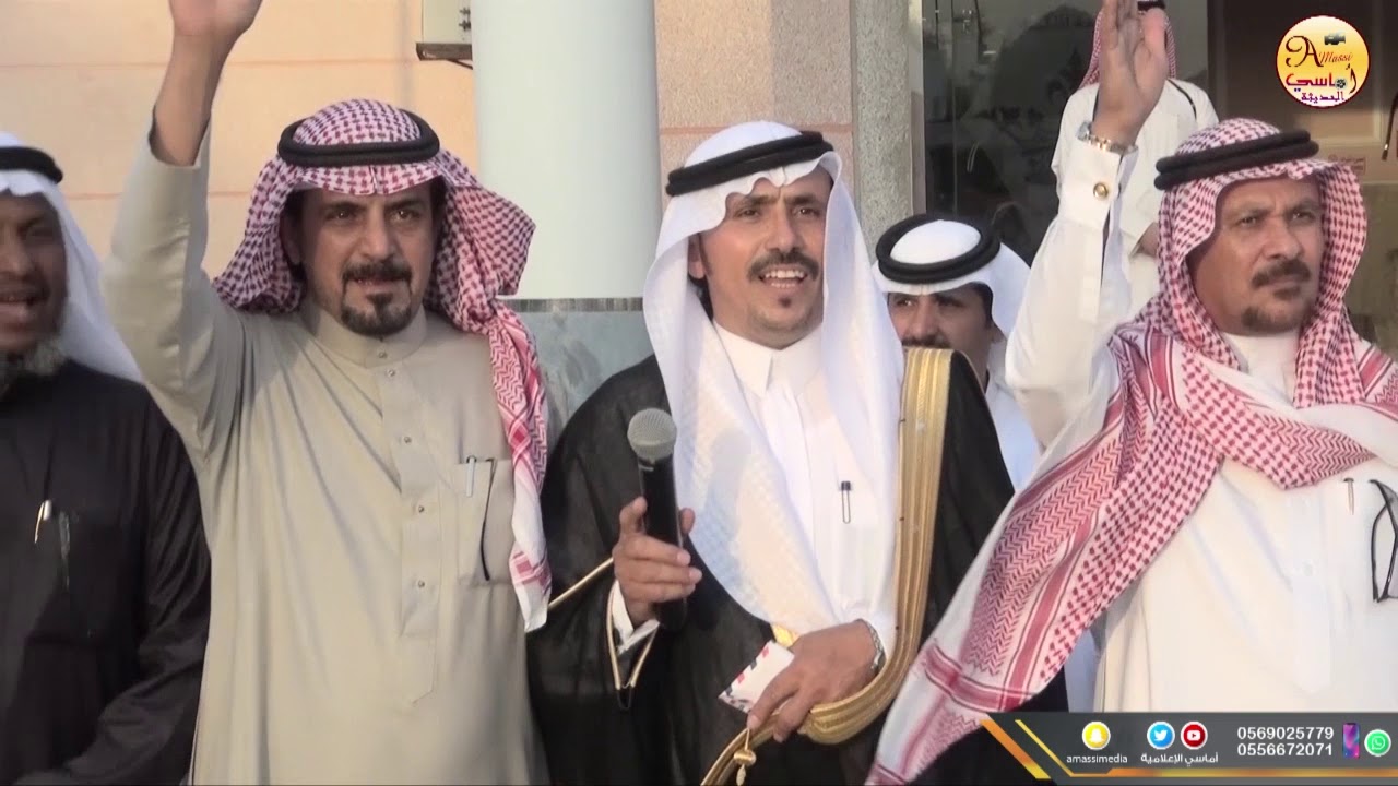 حفل الشاعر عامر العماري بمناسبة زواج ابنه الكابتن قطار علي عامر العماري