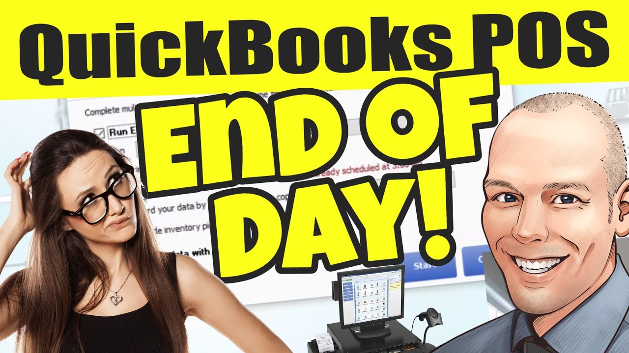 Quickbooks POS End Of Day — Как запустить процедуру завершения дня в Quickbooks POS