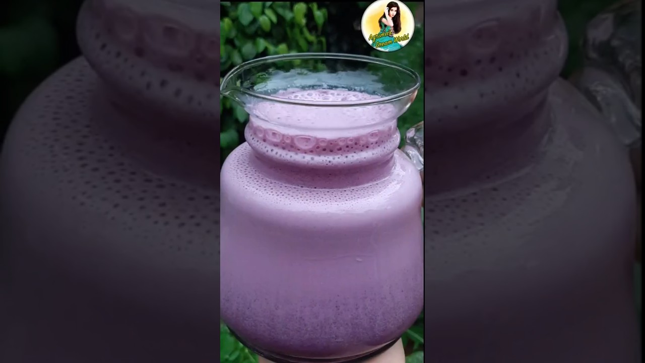 Mulberry Milkshake