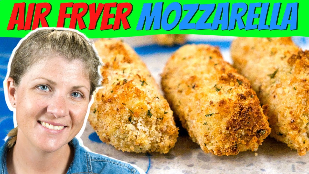 Air Fryer Mozzarella Sticks - Easy Homemade Air Fryer Cheese Sticks