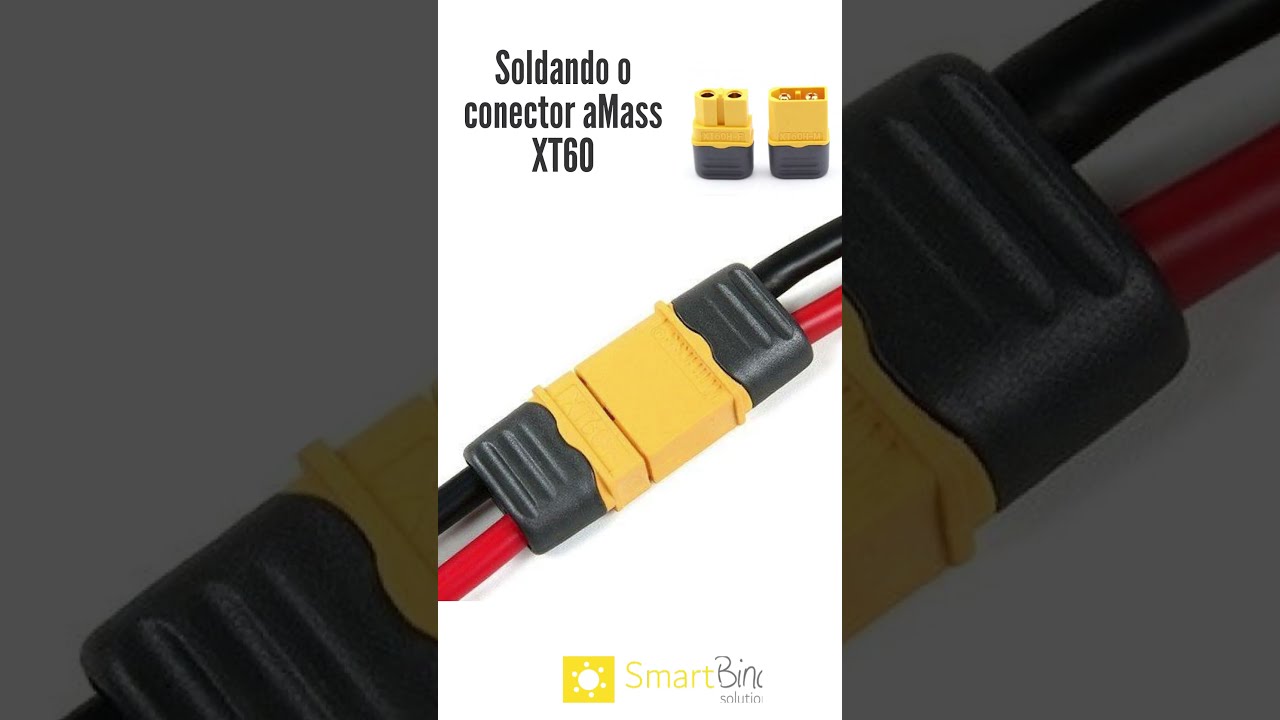 Soldando o conector aMass XT60