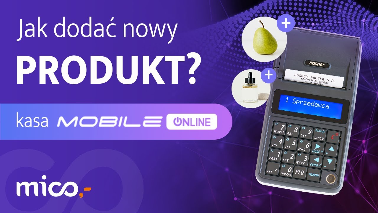 Dodawanie produktu do bazy towarowej PLU - Mobile Online ➕🧸🍏