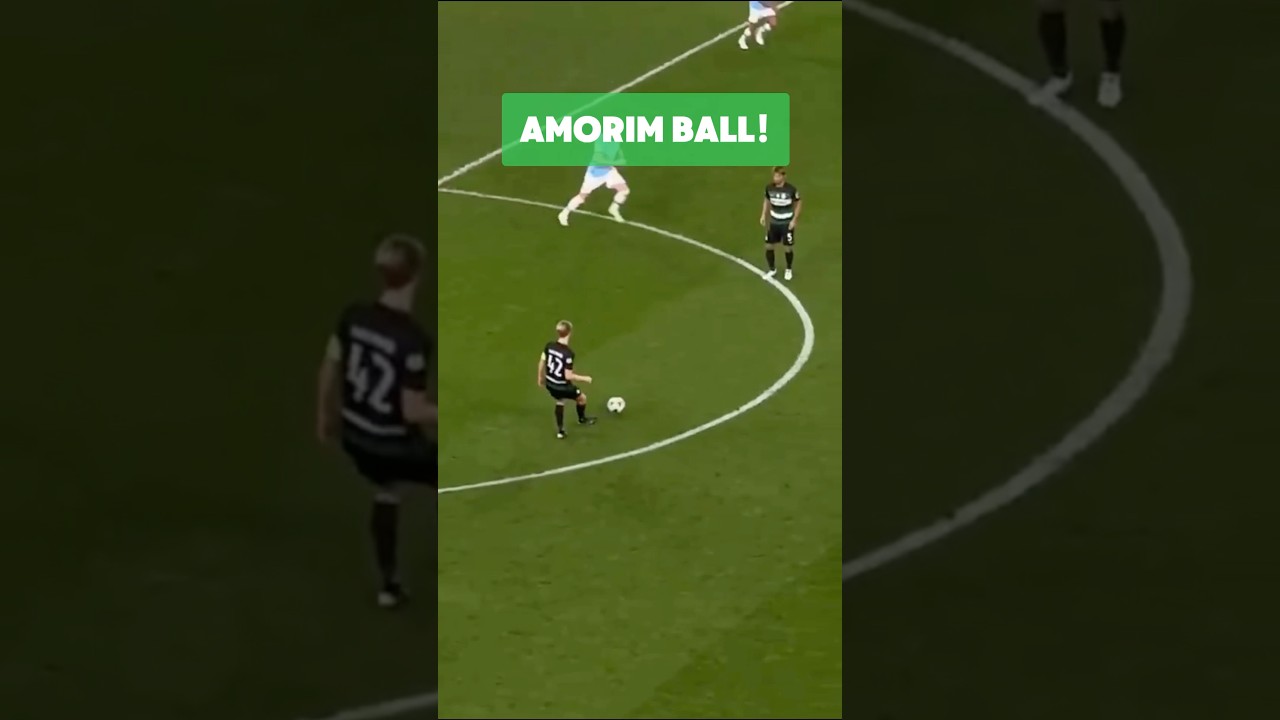 Ruben Amorim Ball vs Man City : Champions League 🏆⚽️ #amorim #sportingcp #championsleague #mufc